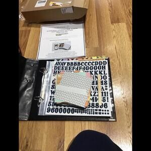 Kingston crafts persnickety box, album from hsn